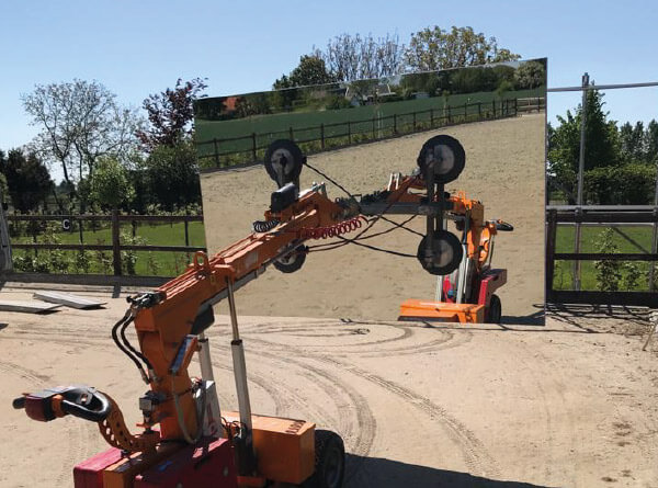 Manegespiegel voor buitenbak – Gelaagd glas 295 cm - Afbeelding 6