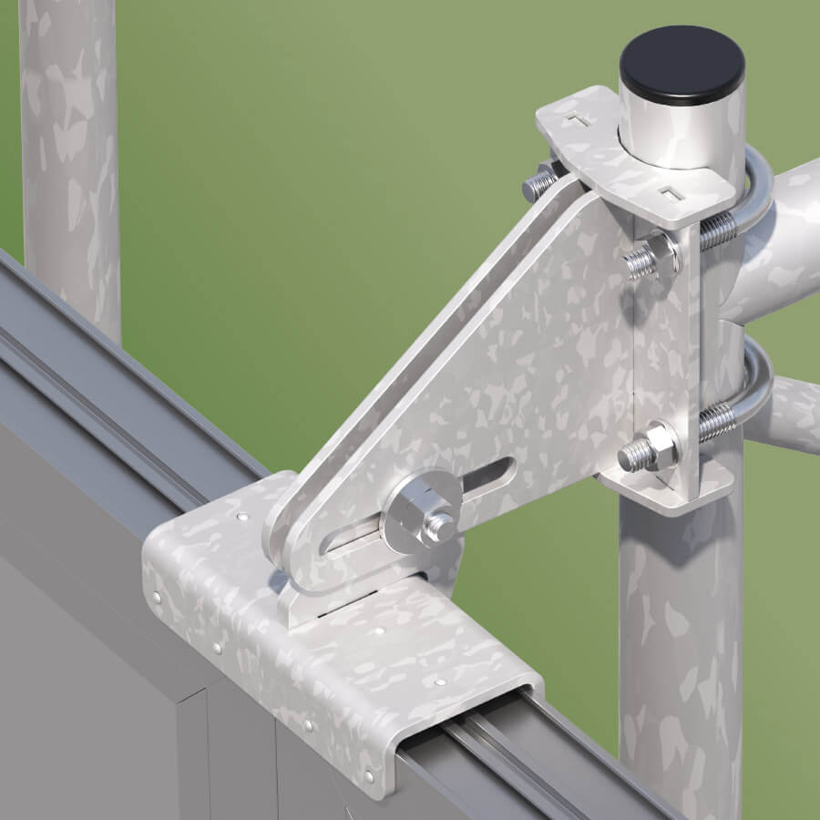 Manegespiegel voor buitenbak – Gelaagd glas 295 cm - Afbeelding 3